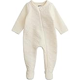 Mud Pie baby-girls Kids Valentine's Day Quilted Heart Sleeper Ivory