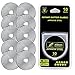 HEADLEY TOOLS 45mm Rotary Cutter Blades 10 Pack Fits Olfa, Fiskars, Replacement Rotary Blade for Arts Crafts Quilting Scrapbooking Sewing, Sharp and Durable