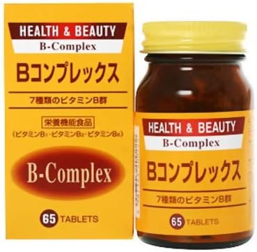 Amazon ヘルス ビューティー ビタミンbコンプレックス 65粒 ヘルス ビューティー B群