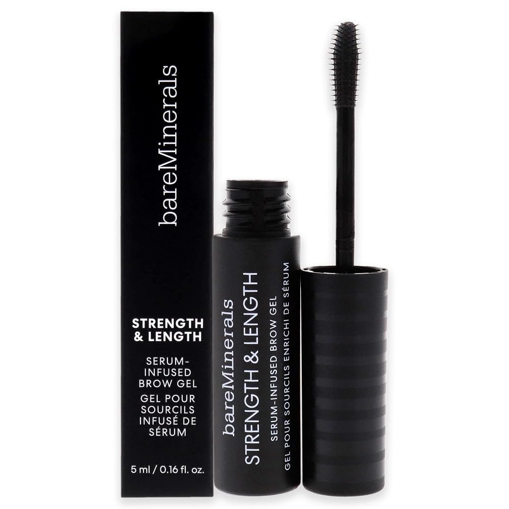 bareMinerals Strength and Length Serum-Infused Brow Gel - Clear for Women 0.16 oz Brow Gel