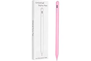 RGAR Stylus Pen Android for Samsung Galaxy Tab A9/A9Plus/A8/A8plus/A7/A7lite Tablet S Pencil Touchscreens Stylists Pen (Pink)