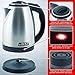 Best Electric Tea Kettle, Version 2.0 Stainless Steel 2.0L Capacity