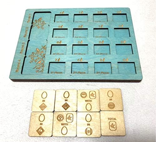 ボードゲーム ウイングスパン 木製目的ボードセット Wingspan