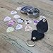 Kids Guitar Picks For Girls Pink Butterfly Christmas Gift Cool 12 Medium Celluloid Picks W/FREE BONUS Sleek Tin Box & Pick Holder. Gift for Girls Kids Teens Daughter Granddaughter