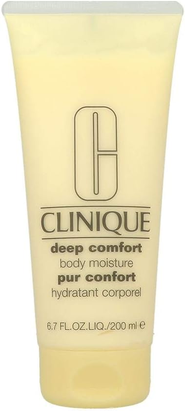 Clinique Deep Comfort Rich Body Cream, Clear, 200 ml (Pack of 1)