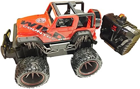 New Bright Radio Control Full Function Red Jeep Wrangler