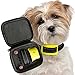 Our K9 Yellow Small Dog No Bark Collar - Anti Bark Vibration Control - 7 Levels Button Adjustable Sensitivity Control - Warning Beep Then Vibration for 10 - 60 lb. Dogs - Low Battery Alarm