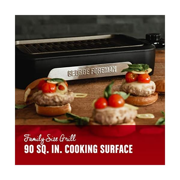 George-Foreman-Family-Size-GFS0090SB-Open-Grate-Smokeless-Grill-Black-90-Sq