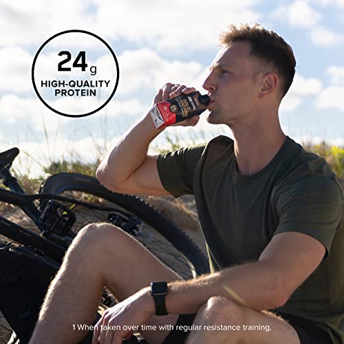 Optimum Nutrition Gold Standard Protein Shake, 24g Protein, Ready to