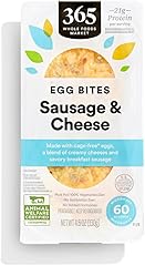 365 By Whole Foods Market, Egg Bites, Sausage & Cheese, 4.6 Ounce