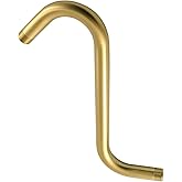 Kingston Brass K159A7 10-Inch S-Shape Shower Arm in Brushed Brass