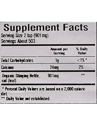 Hojas de ortiga cortadas y tamizadas Frontier Organic, 1 libra