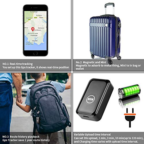 Dooreemee Free Mini Magnet GPS Tracker for Vehicle, Kids, Assets, Cars- Real-time Tracking Device with No Subscription fee - Thumbnail 2