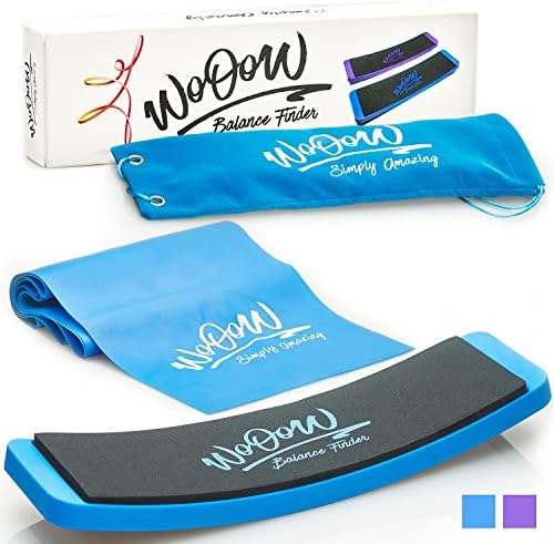 WoOoW Shop Turn Board and Stretch Band for Ballet Dance | Turning Board for Dancers Improve Turns and Pirouette Ice Skating | Bag Included