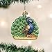 Old World Christmas Ornaments: Zoo and Wildlife Animals Glass Blown Ornaments for Christmas Tree, Proud Peacock