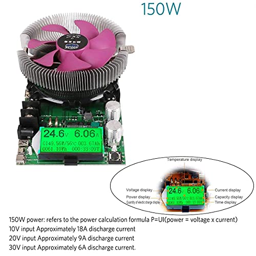 MakerHawk Electronic Load Tester USB Load Tester 150W 200V 20A Resistor