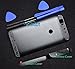 Genuine Metal Battery Cover,Rear Panel Replacement with Camera Cover+Bottom Cover Compatible with Huawei Google Nexus 6P -Black