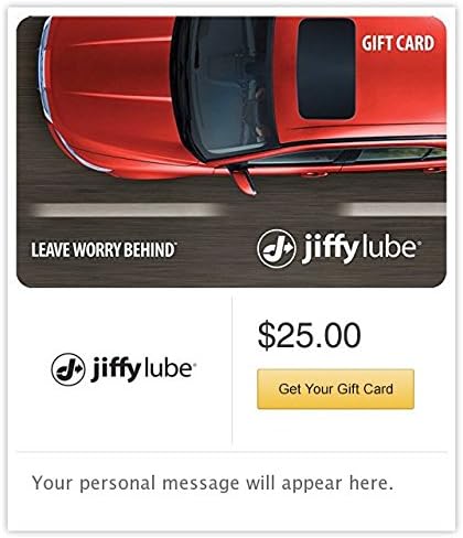 Jiffy Lube eGift Card