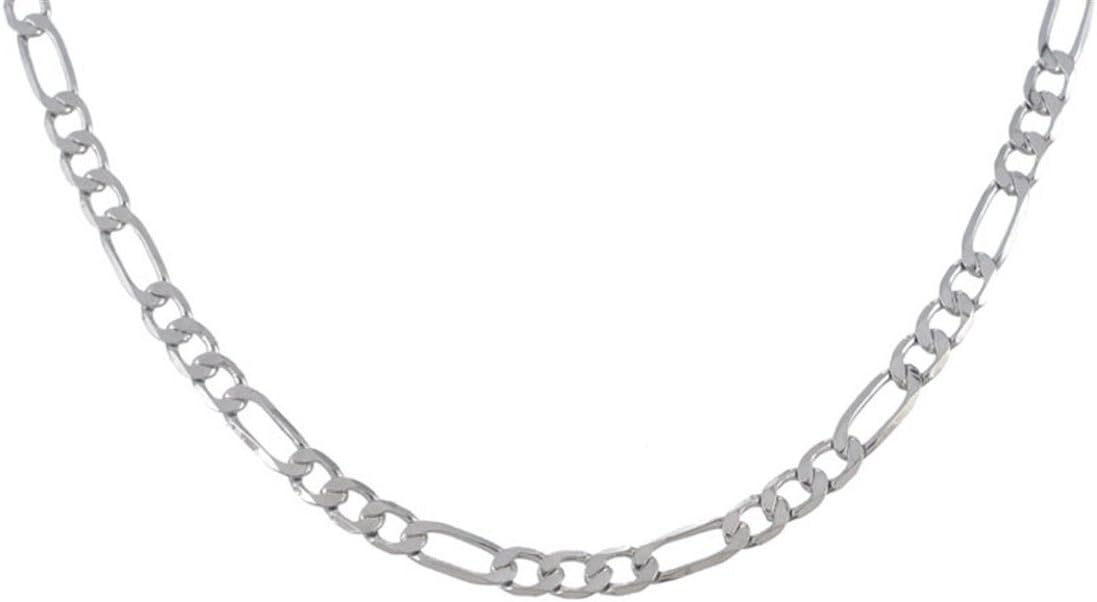 1PC Dull Silver Color Tone Men's Links Chain Necklace Jewerly 59.5Cm Jewelry