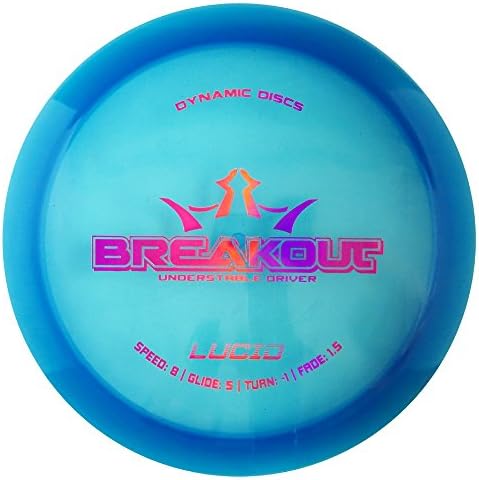 Dynamic Discs Lucid Breakout Fairway Driver Golf Disc [Colors May Vary]