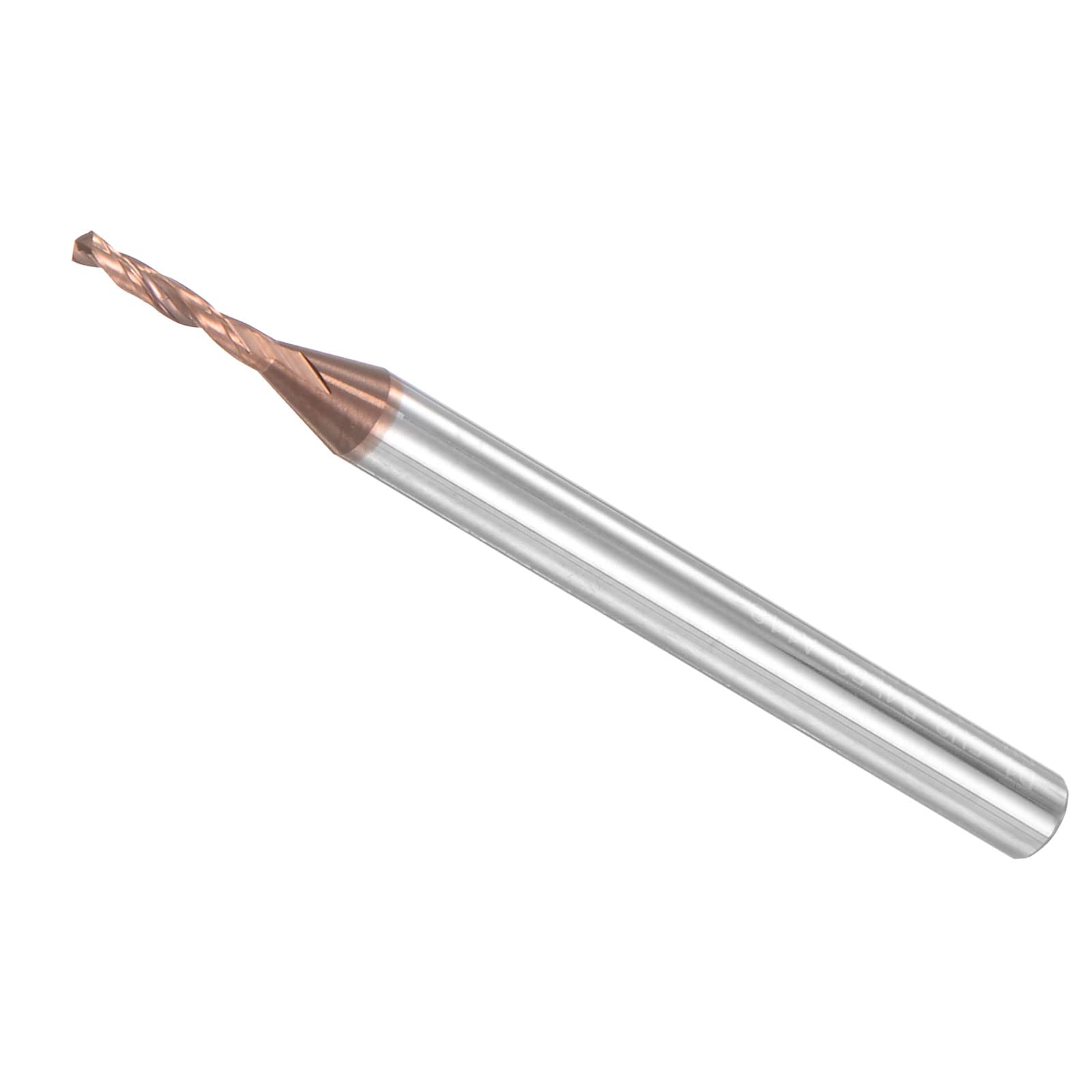 CoCud Solid Carbide Drill Bit, 1.5mm Diameter 4mm Shank, Nanometer Titanium Coated Twist Drill Bits - (Applications: for Stainless Steel Carbon Steel), 1-Piece