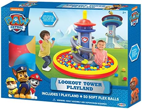 paw patrol lookout tower ball pit
