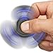 The Anti-Anxiety 360 Spinner Helps Focusing Fidget Toy [3D Figit] Tri-Spinner EDC Focus Toy for Kids & Adults - Best Stress Reducer Relieves ADHD Anxiety Boredom Metal Bearing (Black)