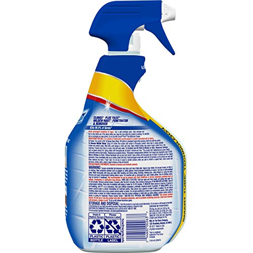 Tilex Mildew Root Penetrator and Remover with Bleach, Spray Bottle, 32 Ounces (Pack of 9)