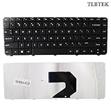 TLBTEK Keyboard Replacement Compatible Compaq Presario cq43 cq57 cq58 2000-100 2000-200 G4-1000 G6-1000 2000-2b20nr 2000-2d27dx 2000-2b19wm 2000-2c29n 2000-2b09wm 2000-2c29nr Black US Layout