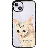 CASETiFY Impact iPhone 14 Plus Case [4X Military Grade Drop Tested / 8.2ft Drop Protection] - Calculating... by Catwheezie - Glossy Black