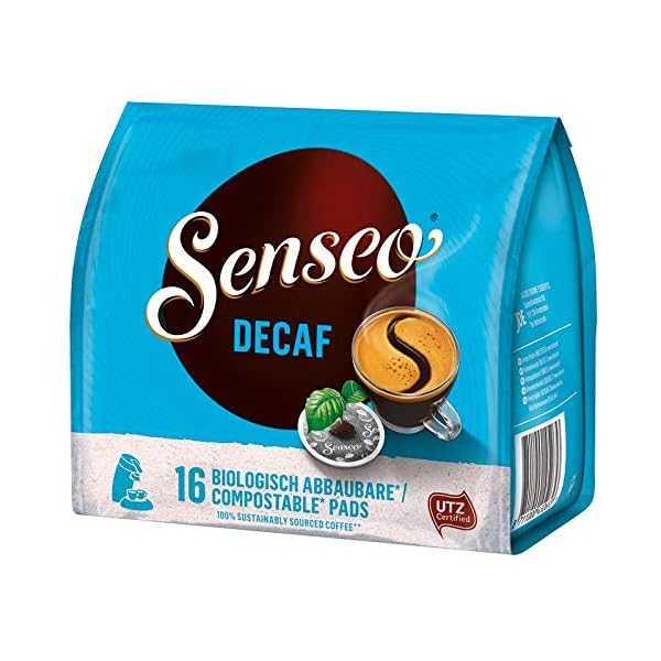 Senseo® Pads Decaf - Kaffee Entkoffeiniert RA-zertifiziert - 5 Packungen x 16 Kaffeepads – Bild 3