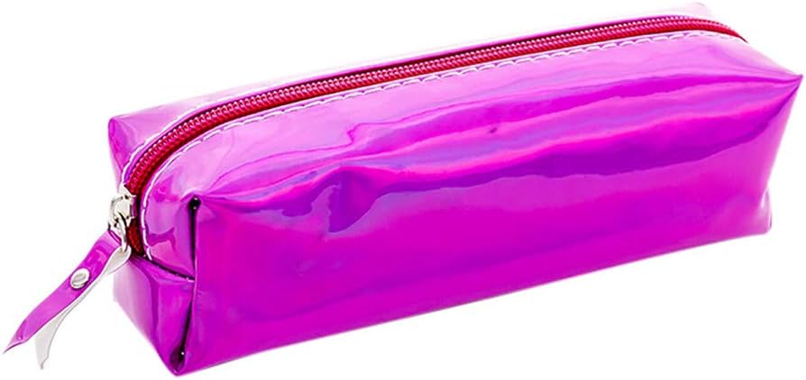 Jaromepower Colorful Stationery Pen Pencil Case Cosmetic Bag Travel Makeup Bag High Capacity Student Stationery Pouch Bag