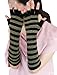 Womens Ladies Long Fingerless Gloves