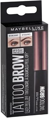 Maybelline Tattoo Brow Peel Off Eyebrow Gel Tint Dark Brown Duo Bundle view 5