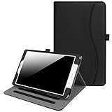 Fintie Samsung Galaxy Tab E 9.6 Case, [Corner Protection] Multi-Angle Viewing Stand Cover with Packet for Tab E Wi-Fi/Tab E Nook/Tab E Verizon 9.6-Inch Tablet, Black