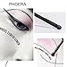 Inverlee 2018 Easy to Makeup Beauty Black Roller Wheel Eyeliner Liquid Eye Liner Pen Waterproof Cosmetic (Black)