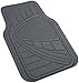 Amazon Basics 4 Piece Car Floor Mat, Gray