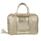 Jones New York Beauty Satchel - Gold Snake