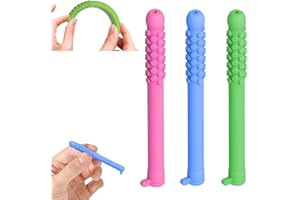 3 Pcs Chewable Essential Oil Breath Stick for Stress Relief Fresh Breath, Natural Focusing for Focus Clear Respiratory Functi