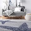 nuLOOM-Thomas-Paul-Starfish-Area-Rug-4-Feet-x-6-Feet-Grey nuLOOM Thomas Paul Starfish Area Rug, 4 Feet x 6 Feet, Grey