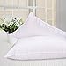 Continental Bedding | Harmony White Down Pillow | 550 Fill Power | 400 Thread Count Cotton Cover | Made in USA | Soft, King - Pack of 2, 2 Pack
