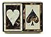 Congress Black Marble Playing Cards - Standard Index (Pack of 2)