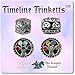 Timeline Treasures European Charm Bracelet Charms and Beads For Women, DIY Jewelry, Family Love Hearts