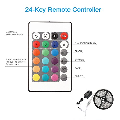 image for Opard WiFi LED Light Strip Music Sync Remote Controlled by Alexa Echo 