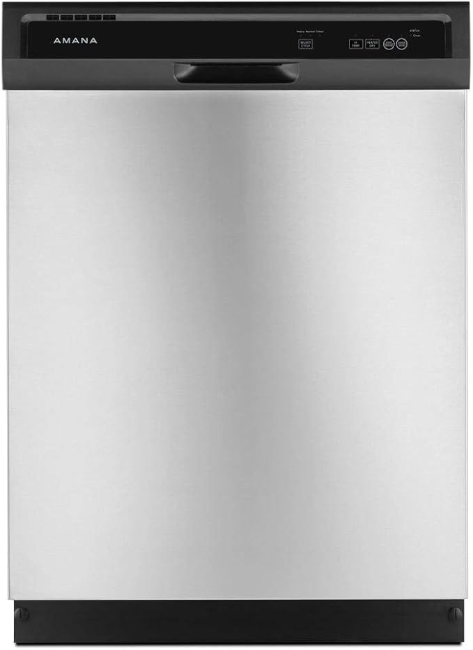 amana front control dishwasher