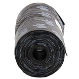 Dog Pet Waste Poop Bags 20 Per Roll Black Pattern Earth Friendly Refill