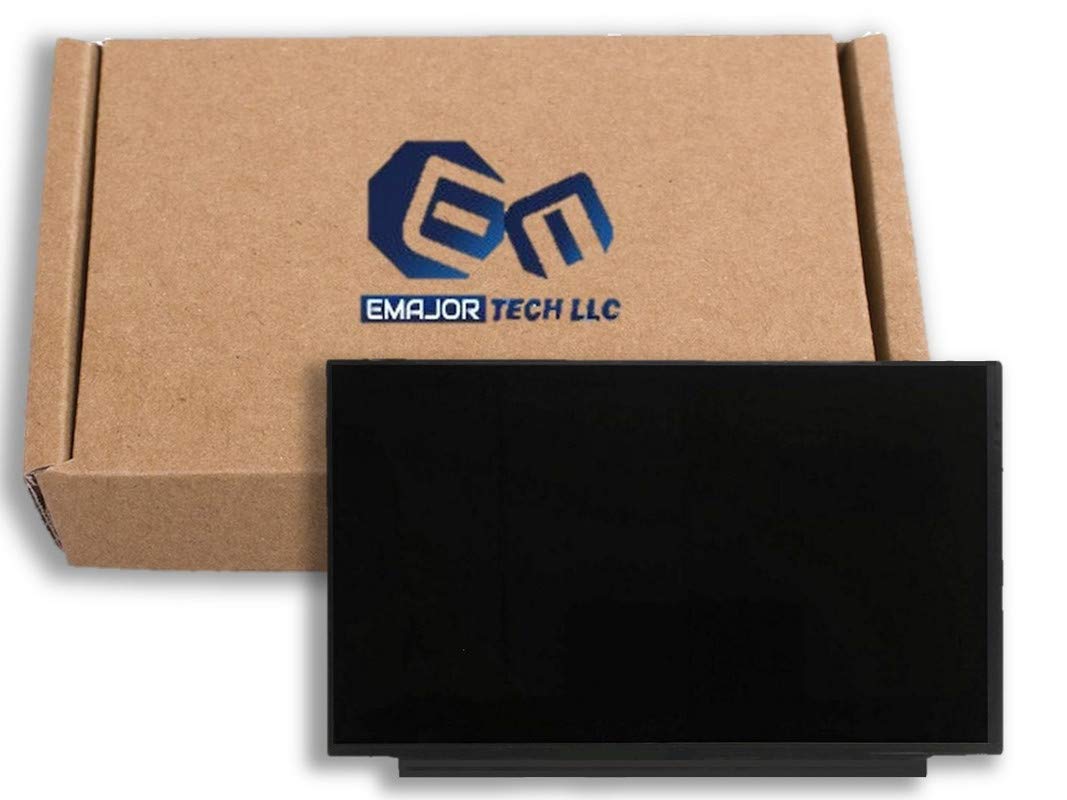 EM EMAJOR TECH LLC Screen Replacement for 15.6'' 144HZ LED LP156WFG-SPF2 fit NV156FHM-N4K B156HAN08.