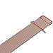 Apple Watch Band,Yoome Fully Magnetic Closure Clasp Mesh Milanese Loop Stainless Steel Bracelet Replacement Band Strap for Apple Iwatch Sport&edition (Rose gold, 38MM)