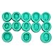 Doll Face Silicone Baking Mold Sugar Fondant Chocolate Baking Cake Decorations Mould Bakeware Mold For Cupcake Chocolate Jelly Pudding Dessert Candy (13#)