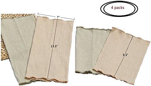4 Packs Baby Umbilical Cord, Newborn Navel Belt Wrapper, Newborn Belly Button Protector, Infant Pure Cotton Umbilical Belly Band